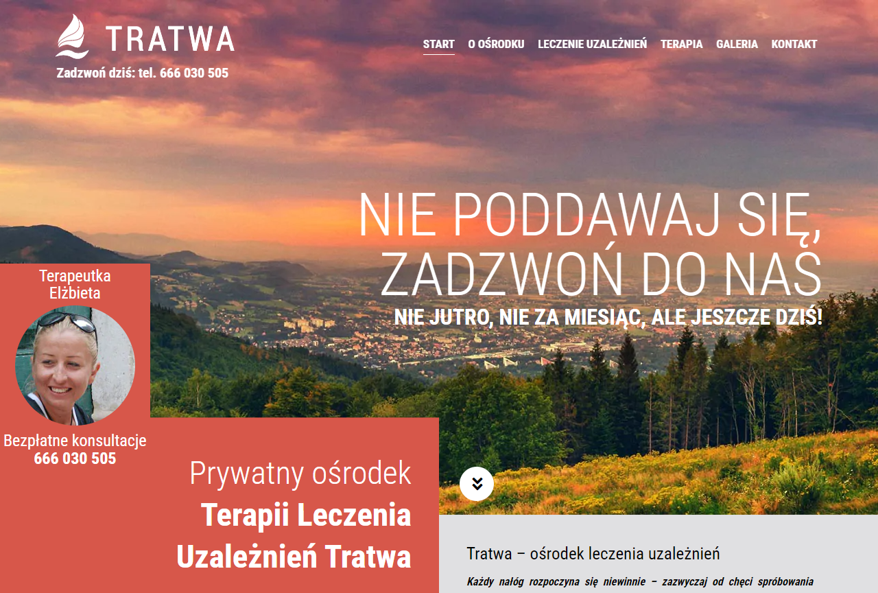 Prywatny Ośrodek Terapii Leczenia Uzależnień Tratwa cover