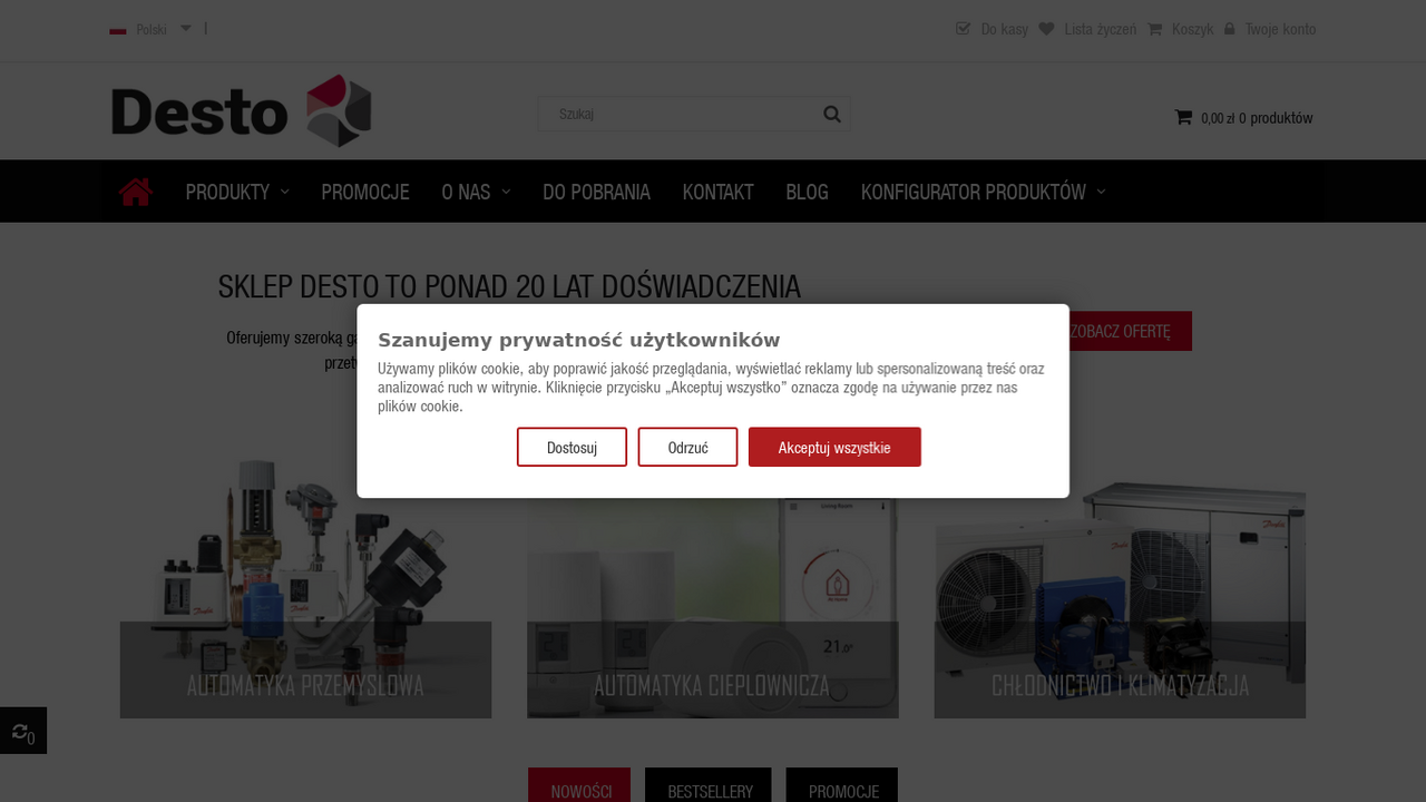 Automatyka przemysłowa - Desto cover