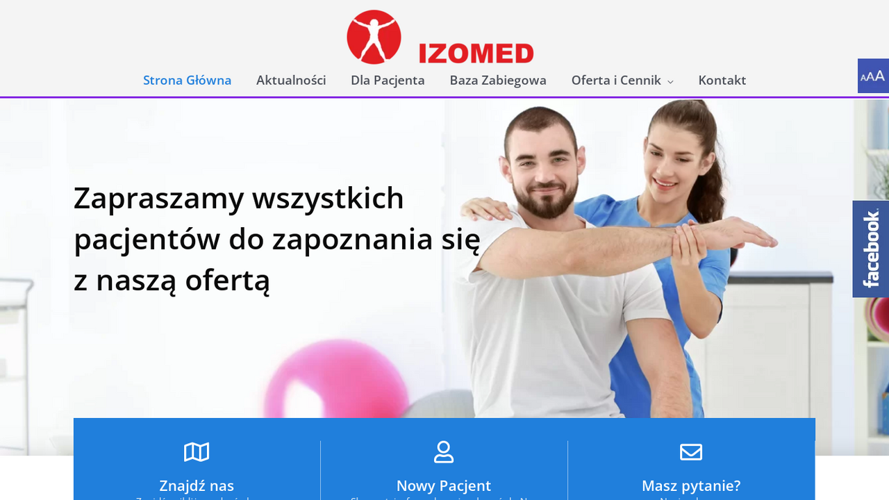 IZOMED s.c. - Fizjoterapia Poznań cover